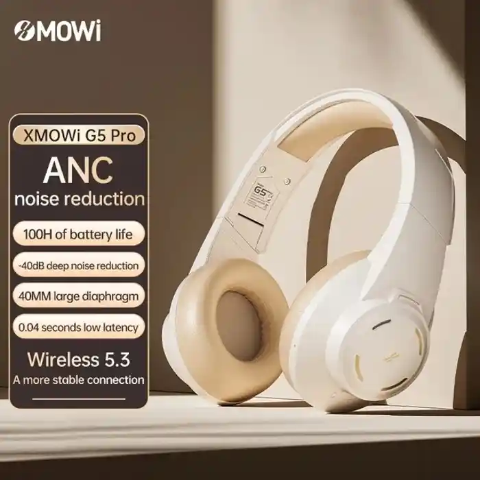 Plextone MOWi G5 Pro Head Mounted Wireless Bluetooth Headphone